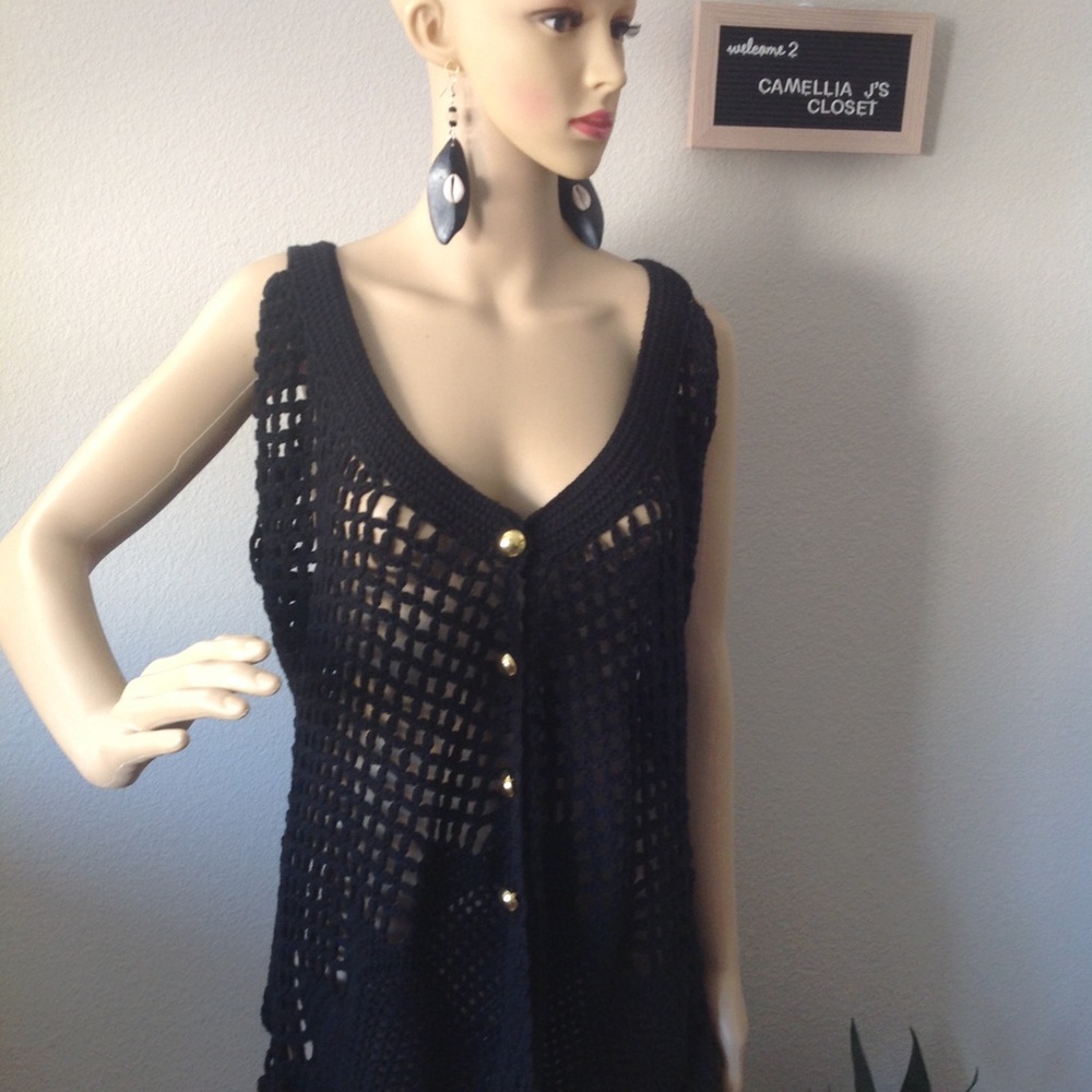 Hand Crochet Vest